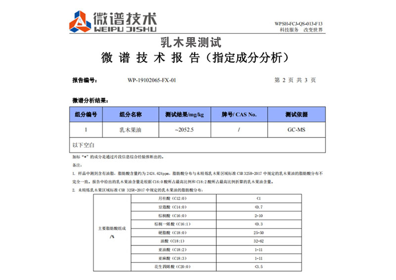 檢測報告